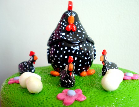 Modelo Galinha d'angola 